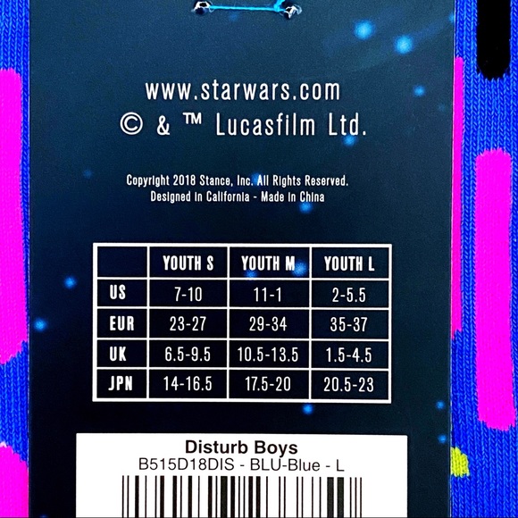 🆕 Stance Disney Star Wars Storm Trooper Socks - Picture 7 of 7